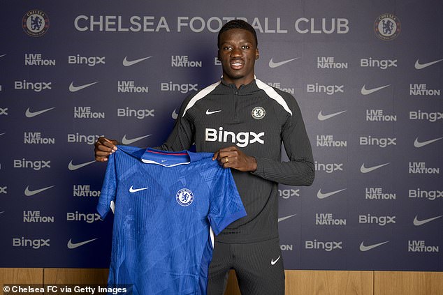 Chelsea signed French defender Mamadou Sarr from Strasbourg for £12m earlier this month