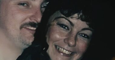 Speaking in a new documentary for the BBC , Alison from Surrey recalled the haunting words she exchanged with co-worker Teresa 'Terri' Saunders, 28, before she got on the plane to New York at Heathrow with her pro-golfer boyfriend William 'Billy' MacAllister, 26 (both pictured)
