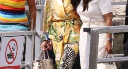Oprah Winfrey and Kris Jenner led the star-studded departures from Venice on Sunday morning, following the final party on Saturday night of Jeff Bezos and Lauren Sanchez 's three-day wedding extravaganza