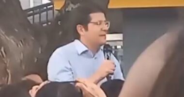 Colombian presidential candidate Miguel Uribe Turbay was shot at a campaign rally in Bogotá on Saturday