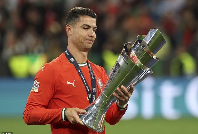 Cristiano Ronaldo won the Nations League with Portugal on Sunday after a penalty shootout