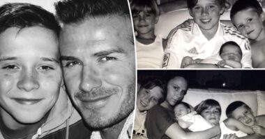 David Beckham makes significant gesture to son Brooklyn amid family drama