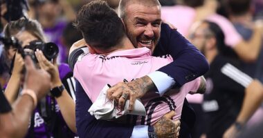 David Beckham's Inter Miami lured Lionel Messi over to the US in 2023