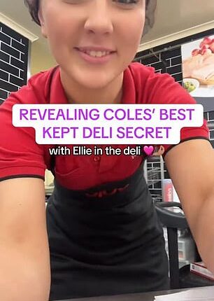 Coles deli worker Ellie has lifted on the supermarket's best-kept secret about its fan-favourite roast chicken - and it's something not everyone knows