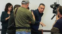Democratic Sen. Alex Padilla handcuffed and forcibly removed from Kristi Noem’s immigration press conference