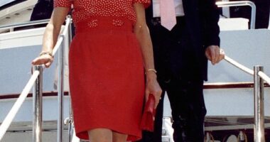 Trump's ex-wife Ivana, who passed away in 2022, is buried at his golf course in Bedminster, New Jersey