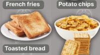 The above graphic shows the foods listed by the American Cancer Society that could contain acrylamide