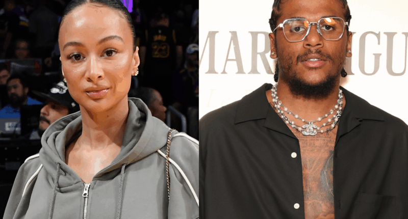 Draya Michele And Jalen Green Reveal Daughter's Face And Name In Sweet IG Post (PHOTOS) Lyght Green