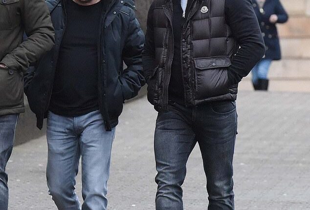 Ross Monaghan (left) and Eddie Lyons Jnr were shot dead by a masked gunman while they were watching Saturday's Champions League final at Monaghans Irish pub in Fuengirola