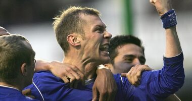 Duncan Ferguson has revealed he fought a current England star in a boxing match at training