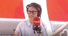 Emma Willis, 49, opened up about her recent heart surgery during an appearance on Heart Breakfast on Thursday