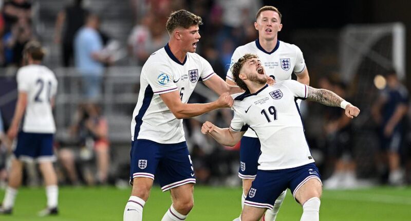 England vs Germany - U21 Euros final: Live score and updates as Harvey Elliott and Omari Hutchinson hit quickfire double as Young Lions look to make history with Thomas Tuchel watching on