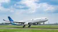 Garuda Indonesia suspended the entire crew of flight GA716 following a complaint from a passenger that his phone had been stolen while onboard (stock)