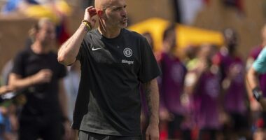 Enzo Maresca said temperatures have made it impossible for Chelsea to train properly