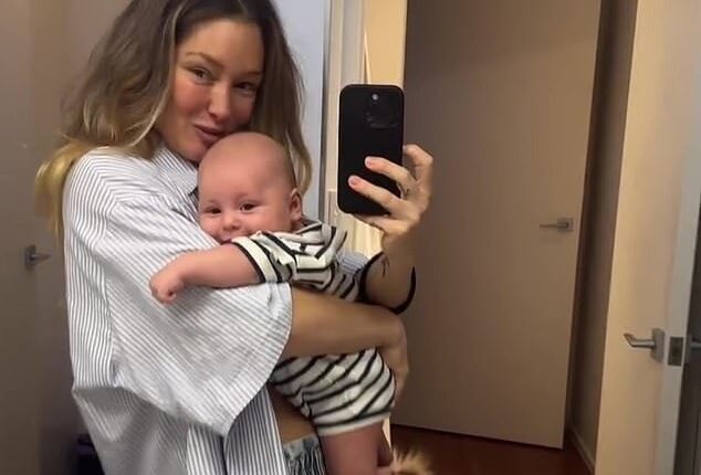 Erin McNaught has shared a health update with her fans, after her seven-month-old son Obi underwent surgery to remove a brain tumour