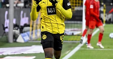 A top European side are reportedly ready to make a £55million offer for Jamie Gittens