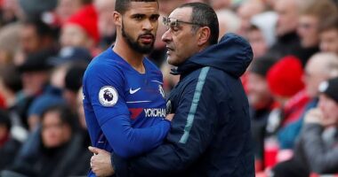 Maurizio Sarri is interested in signing Ruben Loftus-Cheek, who he coached at Chelsea, for Lazio