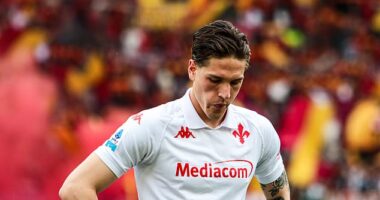 Nicolo Zaniolo (pictured) was accused of hospitalising two of Roma's youth team players last month