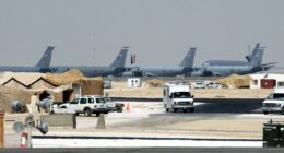 Explosions heard after Iran launches missile strike on US bases in Qatar and Iraq