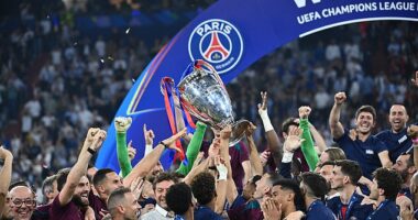 Paris Saint-Germain thrashed Inter Milan to win their first ever Champions League trophy