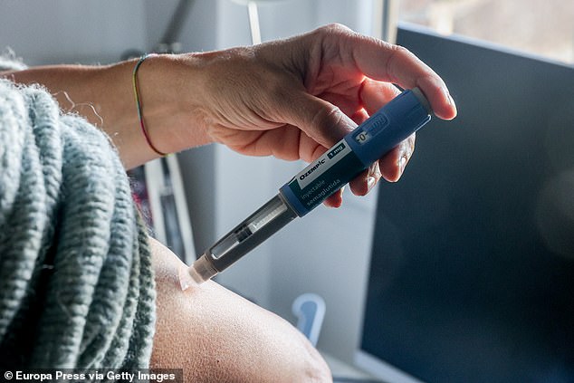 Weight-loss drugs could prevent hormone replacement therapy from working – and put the health of menopausal women at risk. Pictured: File photo