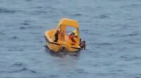 Shocked passengers looked on in horror as a young girl tumbled from a Disney cruise ship into the open Atlantic Ocean on Sunday triggering a frantic rescue effort