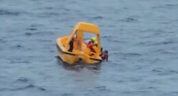 Shocked passengers looked on in horror as a young girl tumbled from a Disney cruise ship into the open Atlantic Ocean on Sunday triggering a frantic rescue effort