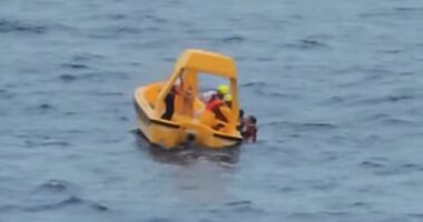 Shocked passengers looked on in horror as a young girl tumbled from a Disney cruise ship into the open Atlantic Ocean on Sunday triggering a frantic rescue effort