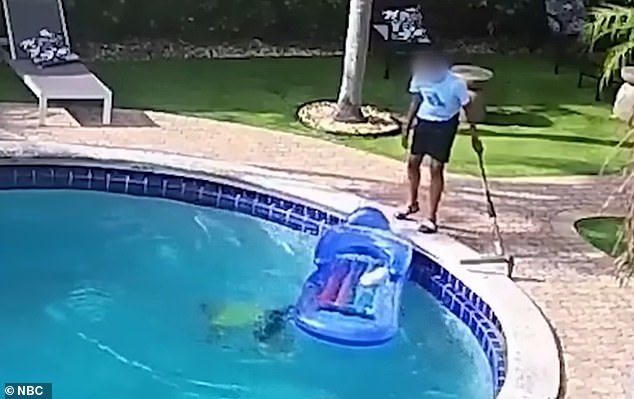 Surveillance footage caught six-year-old Oscar drowning in a pool in Florida while his cousin stood by and cried for help