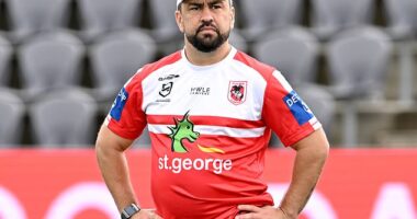 Jamie Soward (pictured) racked up 141 games for the Dragons and later served as head coach of the club's NRLW team