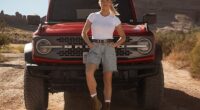 The Ford Bronco was involved in two recalls for issues with the child safety lock and the airbag