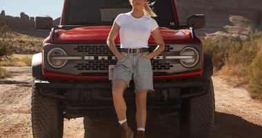 The Ford Bronco was involved in two recalls for issues with the child safety lock and the airbag