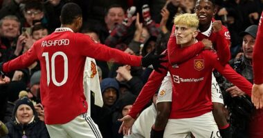 Forgotten Manchester United star makes shock return to Old Trafford after being frozen out by the Red Devils