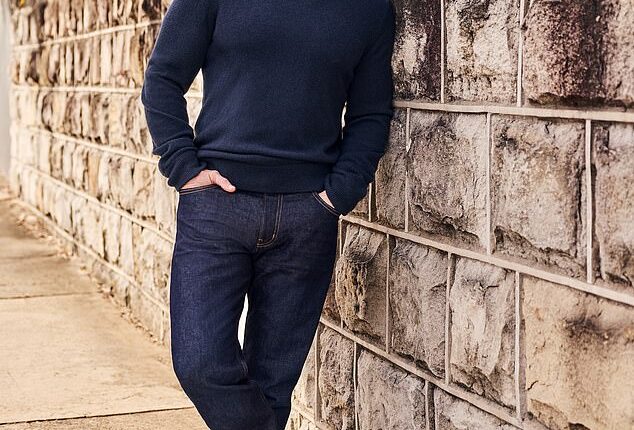 Former Channel Seven star Denham Hitchcock (pictured) has revealed what inspired him to live at sea with his young family