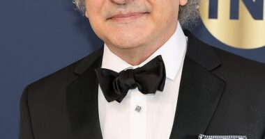 Veteran TV actor Joe Marinelli, best known for his parts on shows including General Hospital, Santa Barbara and The Morning Show, has died at the age of 68. Pictured in LA in 2022