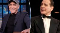 George Clooney says he'll shave his head if gray hair doesn't grow out by 2025 Tony Awards