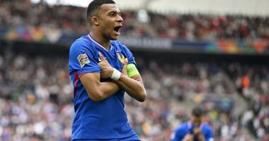 Kylian Mbappe scored as France beat Germany in Sunday's Nations League third-place tie