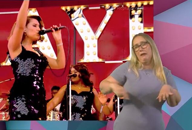 Glastonbury viewers went wild for the sign language interpreters getting their groove on during a number of sets over the weekend