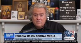 Steve Bannon has taken his war on Fox News over their coverage of the Israel-Iran war to another level, suggesting the network be investigated for helping a foreign agent