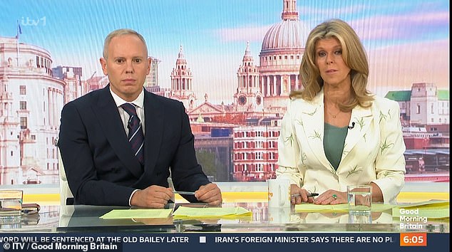 Good Morning Britain viewers have demanded an apology from Kate Garraway (right) after a 'rude' snub was directed at an ITV co-star. Pictured: Kate with co-host Robert Rinder (left)