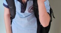 Airlie Montgomery (pictured) fell from a rock ledge on March 16, just 800m from her home in North Nowra, on the NSW South Coast, after she wandered out of the front yard