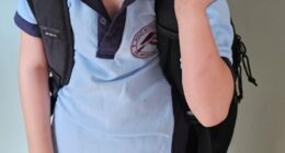 Airlie Montgomery (pictured) fell from a rock ledge on March 16, just 800m from her home in North Nowra, on the NSW South Coast, after she wandered out of the front yard