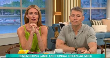 A 'heartbroken' Cat Deeley and Ben Shephard fought back tears as they remembered their time with 'gentlemen' Air India crash victims on This Morning