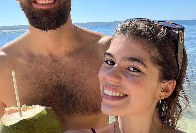 Liam Gallagher's daughter Molly Moorish soaks up the sunshine on holiday with boyfriend Nat Phillips in 2022