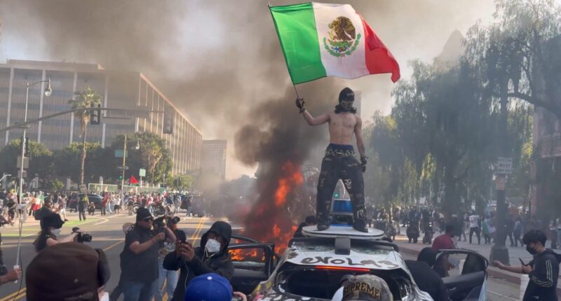 Here’s How Much the L.A. Migrant Riots Cost.