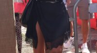 Holly Willoughby, 44, oozed festival chic as she led the celebrities on the second day of sun-soaked Glastonbury on Saturday
