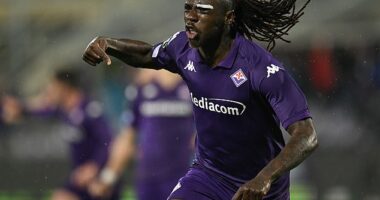Moise Kean scored 25 goals in 44 appearances, including 38 starts, last season for Fiorentina