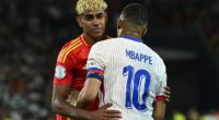 Lamine Yamal's Spain (left) were involved in a thrilling clash with Kylian Mbappe's France