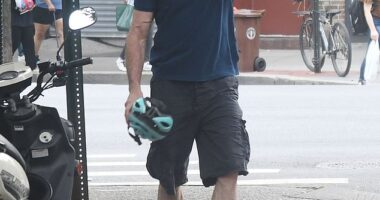 Hugh Jackman suffers a humiliating blow as ticket sales for his  upcoming Radio City Music Hall performance drop to $20 amid his divorce from Deborra-Lee Furness (pictured on June 12)