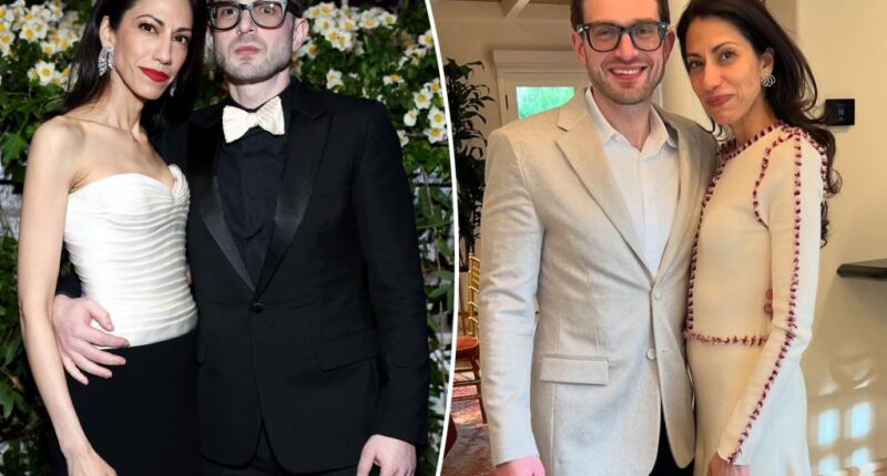 Huma Abedin wears 2 custom wedding dresses for star-studded ceremonies with Alex Soros